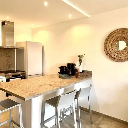 Acces Mer, Appartement 2-4 Pers Sur Plage Casaglione Exterior photo